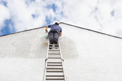 Peinture extérieure à Hennezel — façades et ravalement